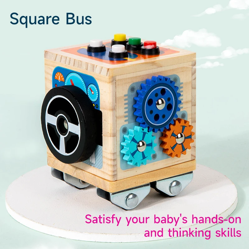 Party Games Bus - Mainan Pendidikan Dini Anak-anak Montessori Mainan