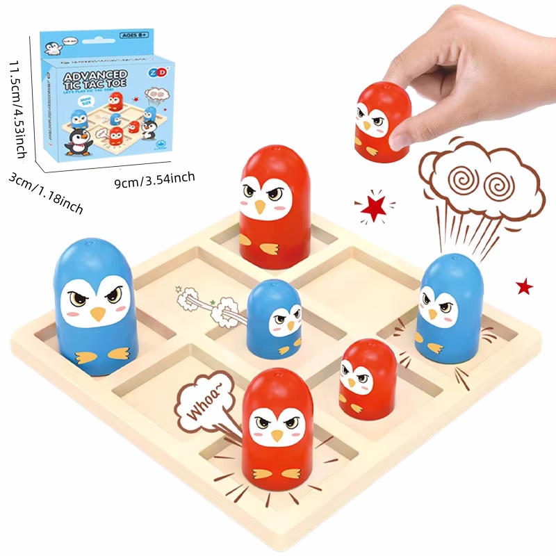 Party Games Adult Birthday - Mini Advanced Tic Tac Toe Permainan