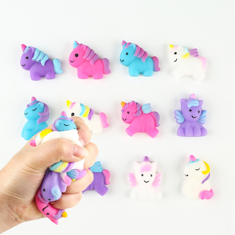 Party Games Baby Shower - 10 Buah Mainan Meremas Unicorn Hadiah