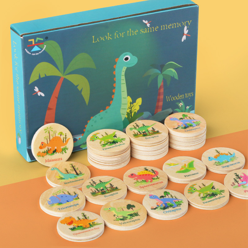 Party Games Board Game - Permainan Memori Mainan Pencocokan Dinosaurus Permainan