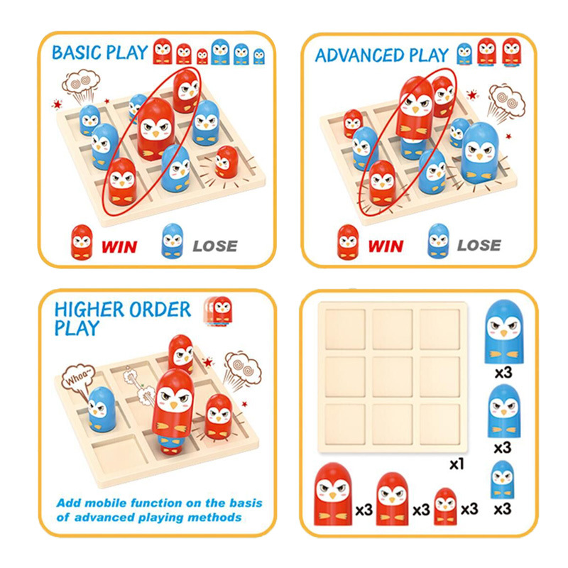 Mini Advanced Tic Tac Toe Perm - Party Games Adult Birthday ulasan dan harga