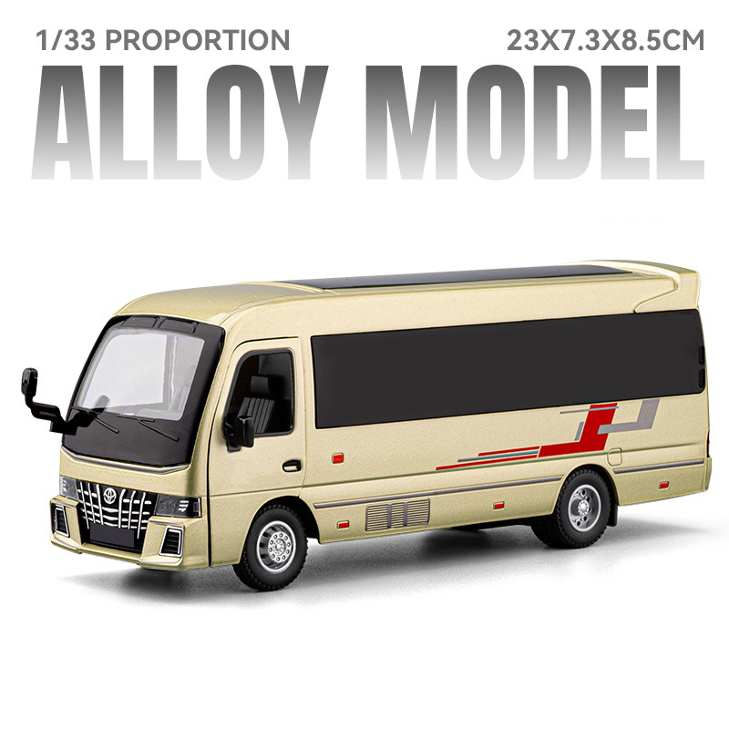 1:33 Model Mobil Toyota Coaste - Party Games Bus ulasan dan harga