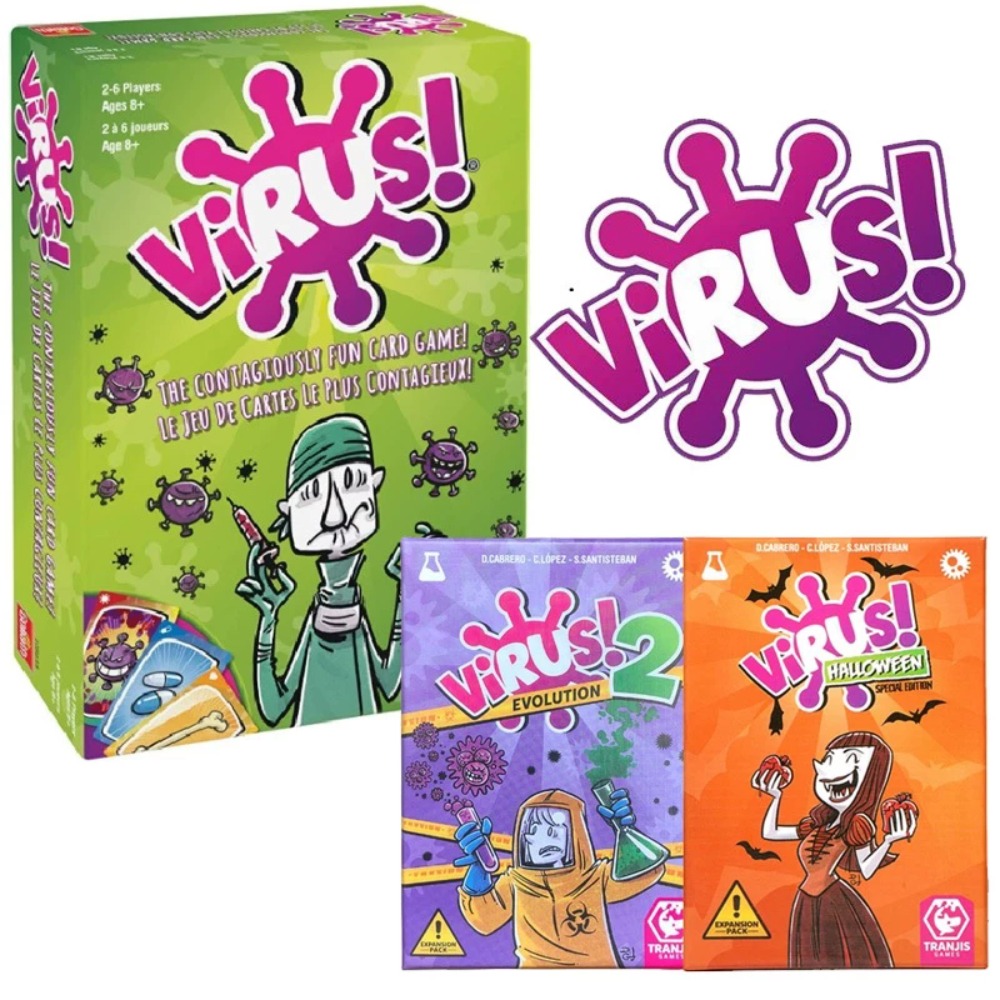 Permainan Kartu Virus yang Men - Party Games Bridal Shower ulasan dan harga