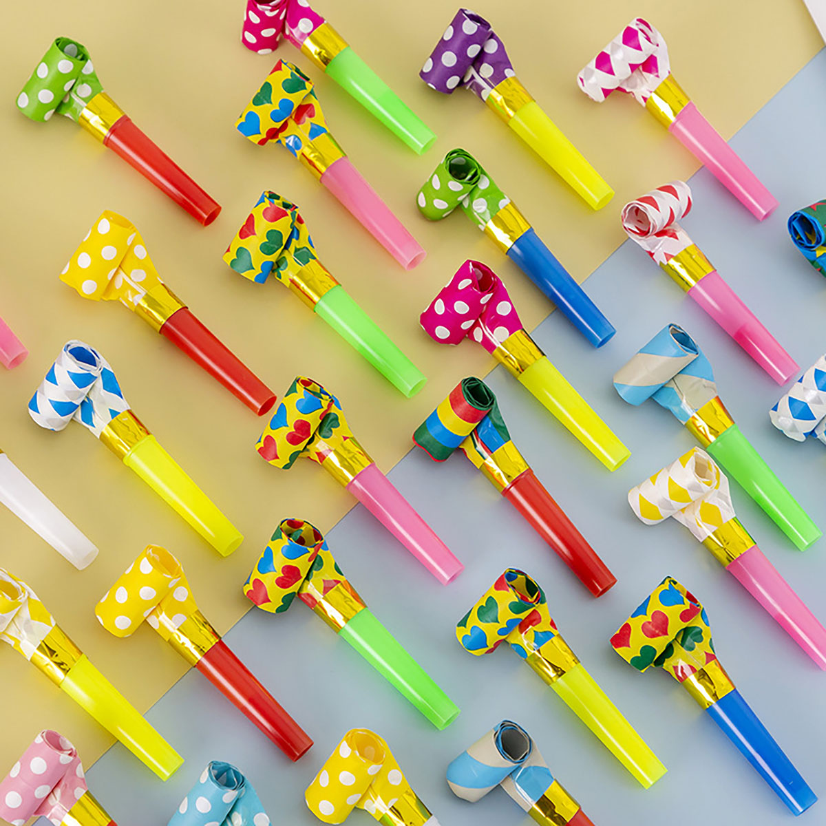 30 buah mainan peluit warna-wa - Party Games Easter ulasan dan harga