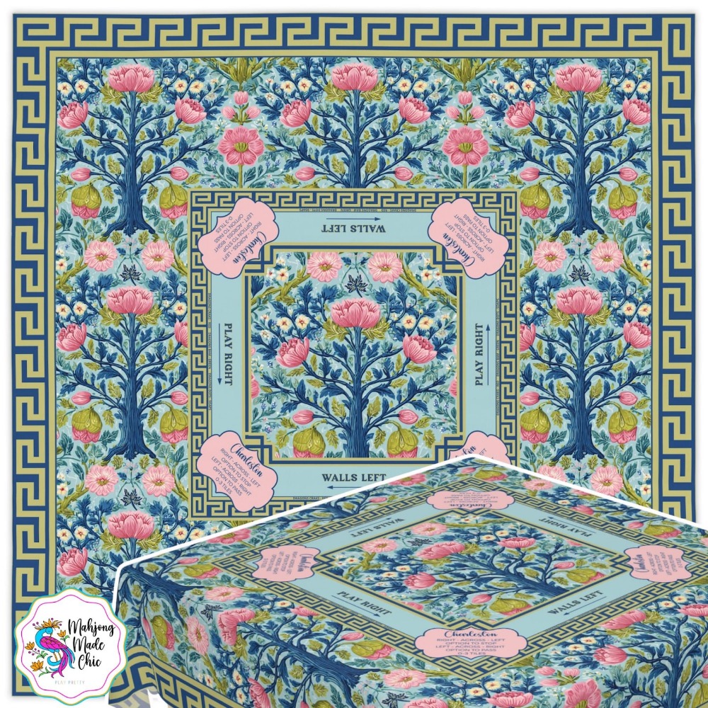 Taplak Meja Mahjong Garden Maj - Games Garden Party ulasan dan harga