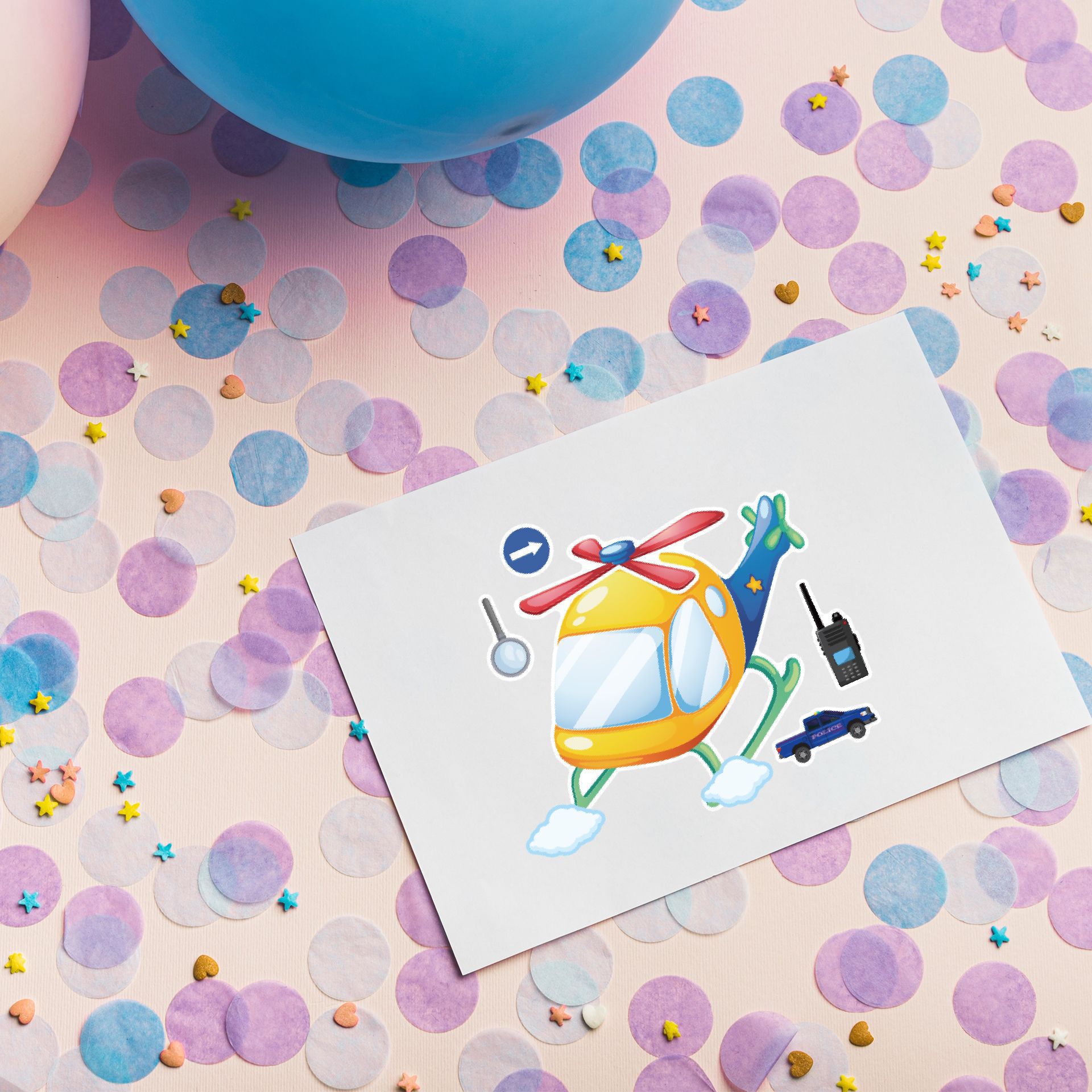 16 Lembar Kartun Panggilan Tem - Party Games Baby Shower ulasan dan harga