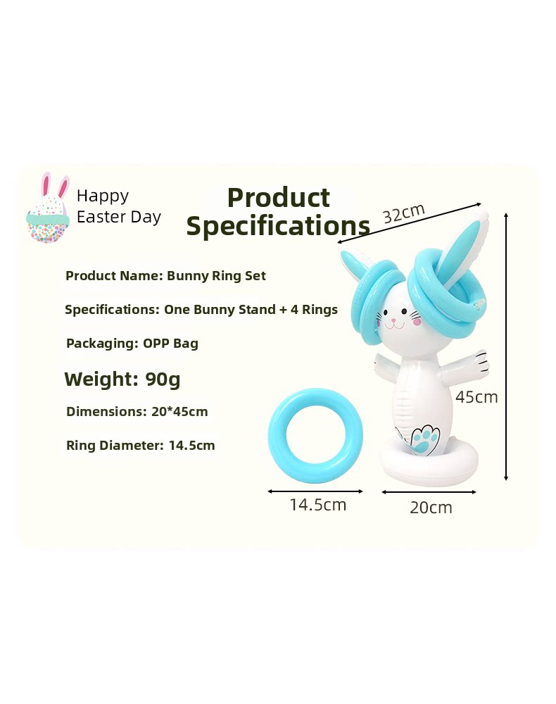 Permainan Lempar Cincin Kelinc - Party Games Easter ulasan dan harga