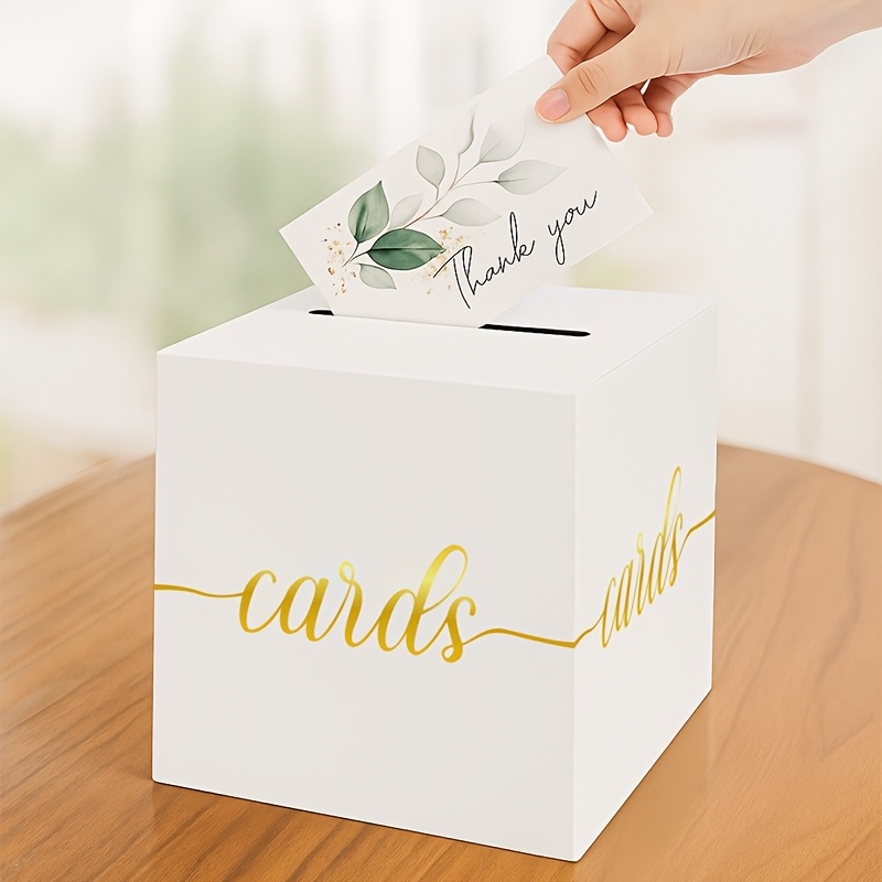 4 Buah Kartu Pernikahan Putih  - Party Games Baby Shower ulasan dan harga