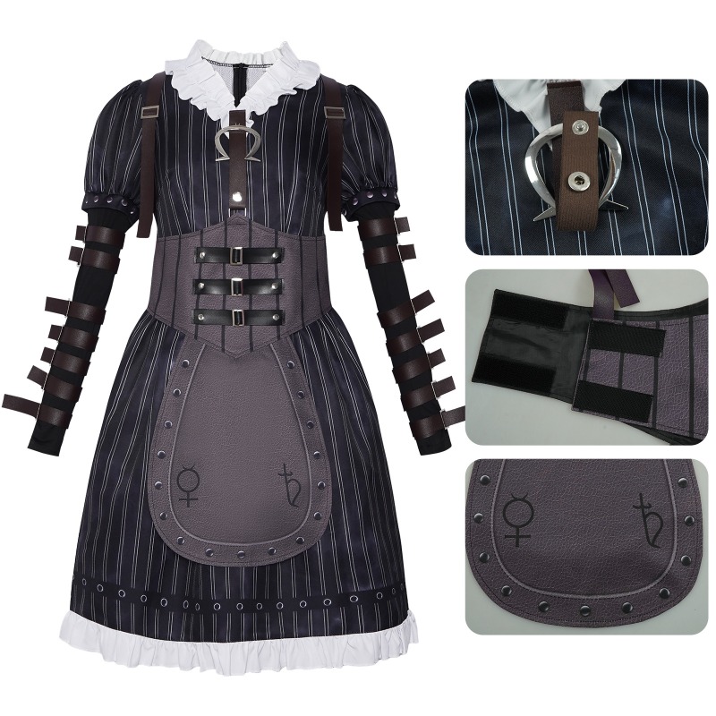 Kostum Cosplay Alice Liddell,  - Party Games Steam Free ulasan dan harga