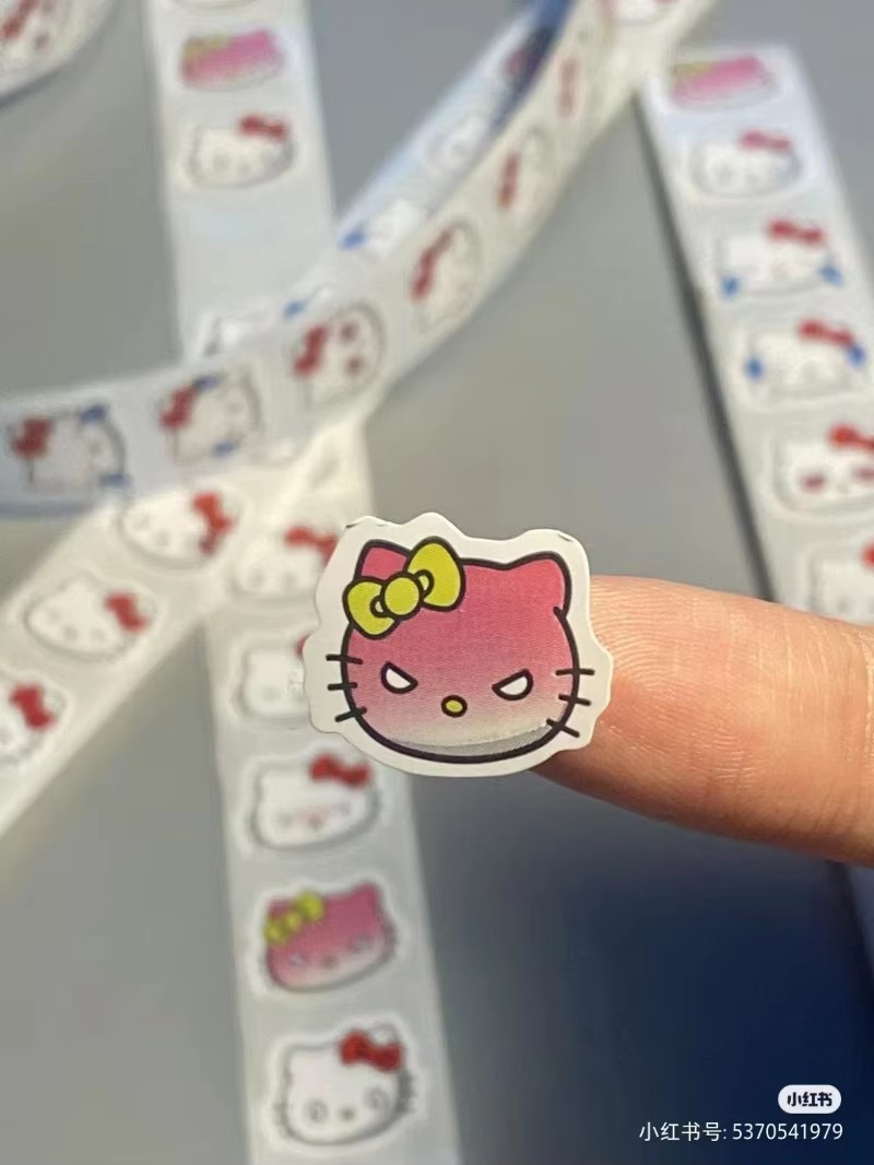 500 Buah Stiker Lucu Hello Kit - Party Games Baby Shower ulasan dan harga