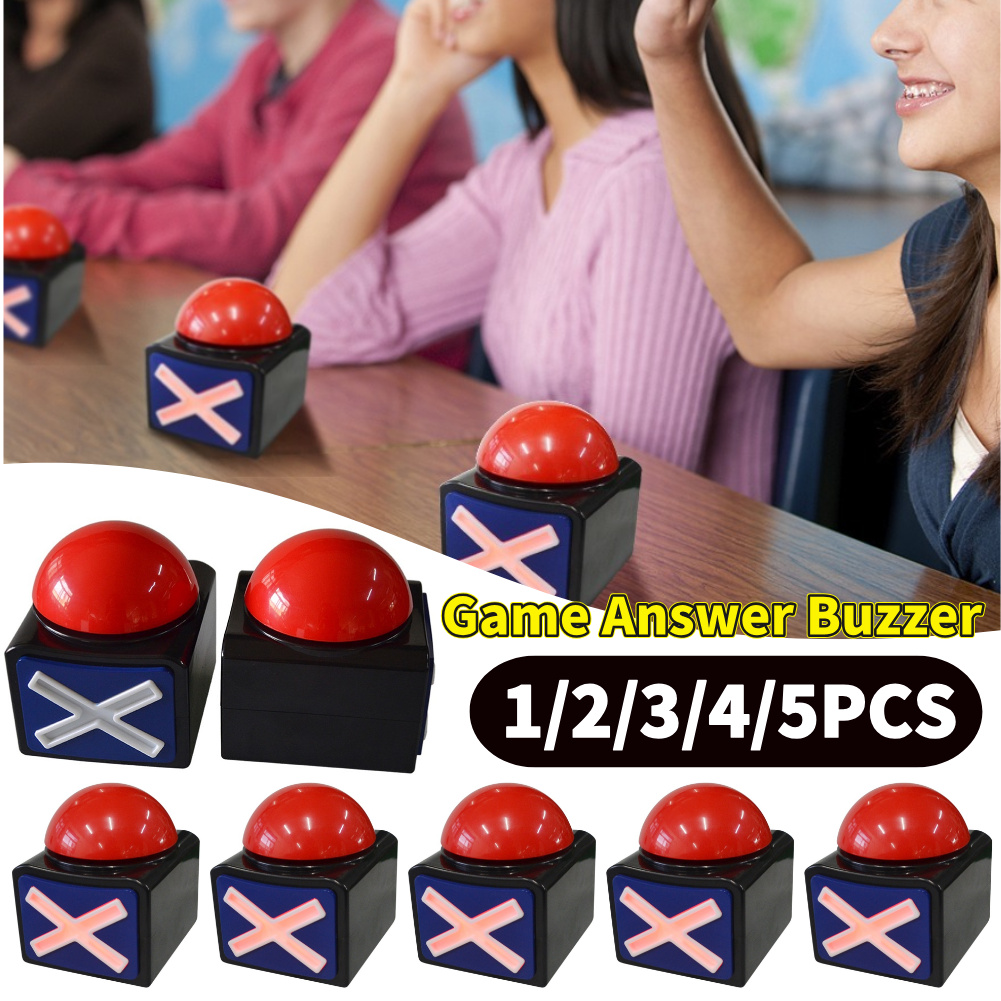 1-5 Buah Tombol Alarm Buzzer G - Party Games Quiz For Adults ulasan dan harga